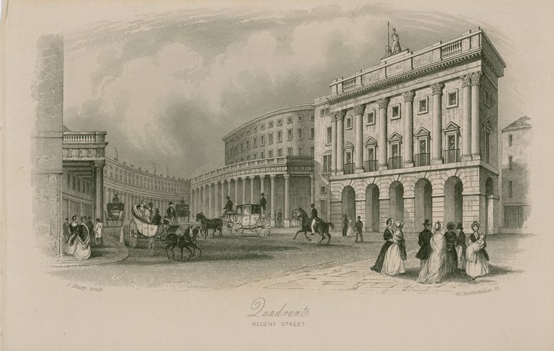 Quadrant, Regent Street, London af English School