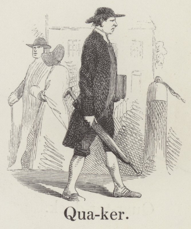 Quaker (gravering) af English School
