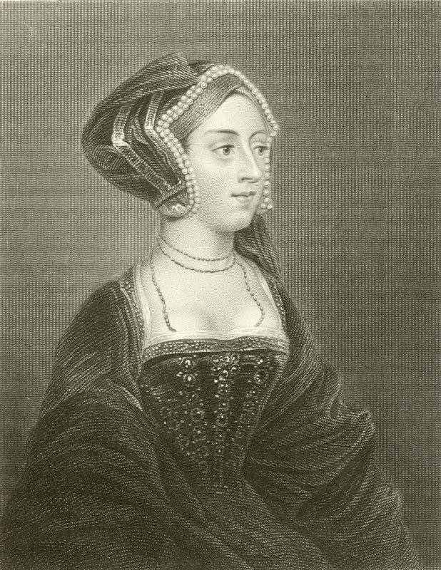 Dronning Anne Bullen af English School