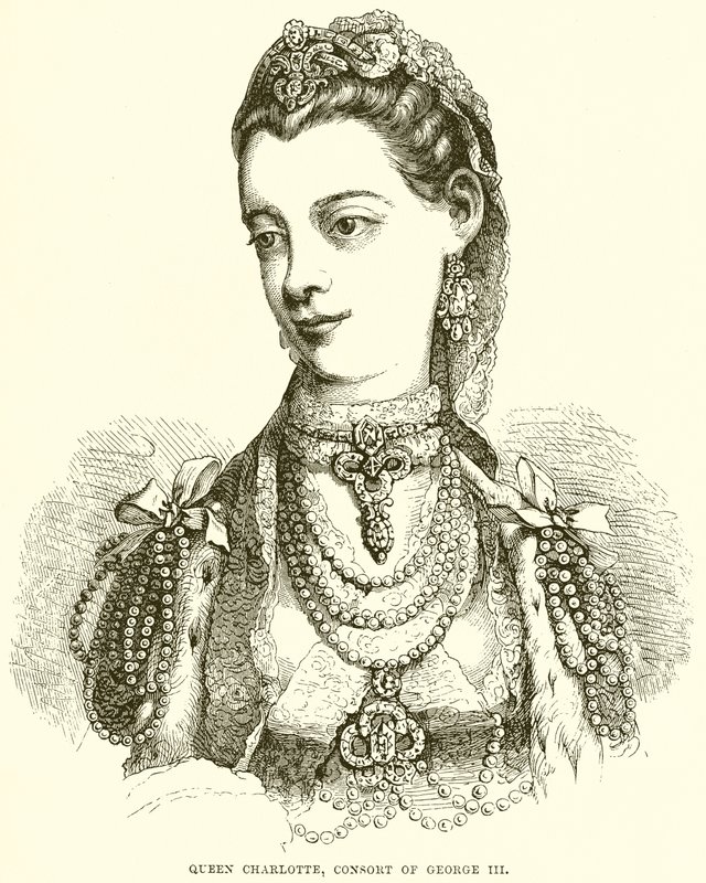 Dronning Charlotte, Conseort af George III af English School
