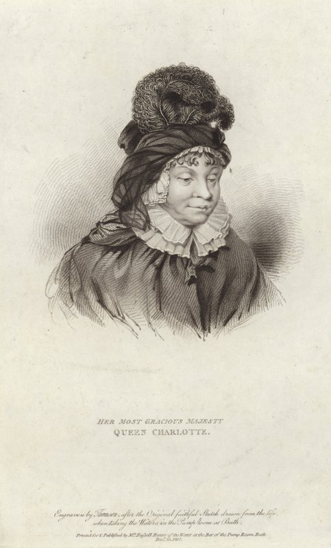 Dronning Charlottes ægtefælle af George III af English School