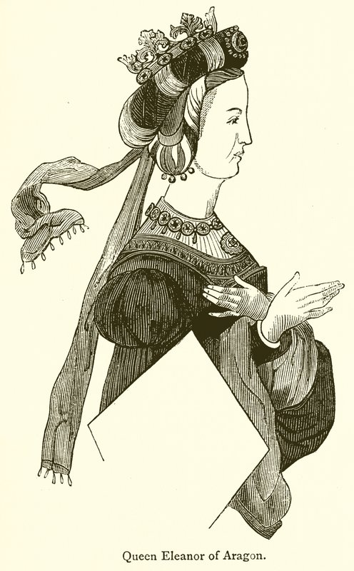 Dronning Eleanor af Aragon af English School