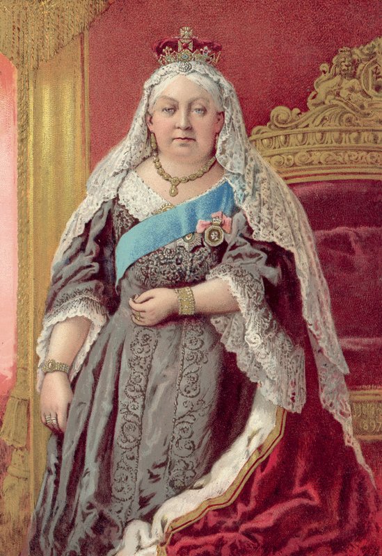 Dronning Victorias diamantjubilæum 1897, Hendes Majestæt Dronningen af English School