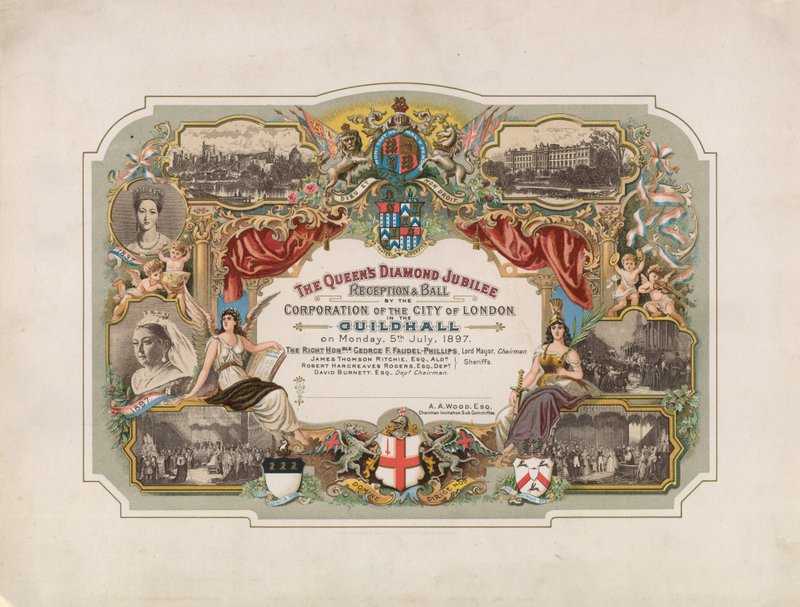 Queen Victorias Diamond Jubilee, receptionsbal af Corporation of the City of London af English School