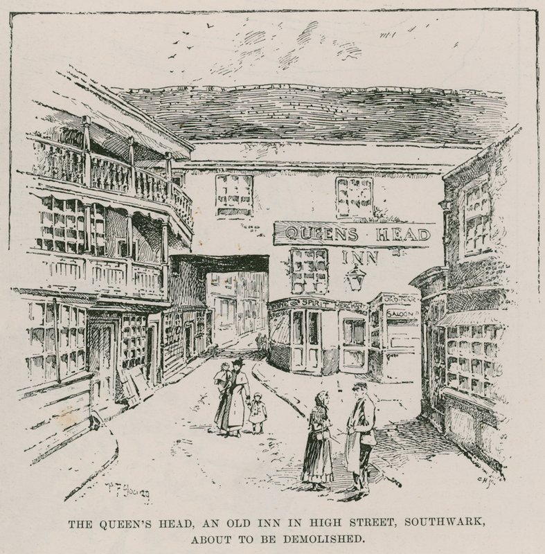 Queens Head, Southwark af English School