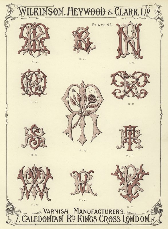 RM, RL, RN, RO, RR, RP, RS, RT, RW, RV, RY af English School