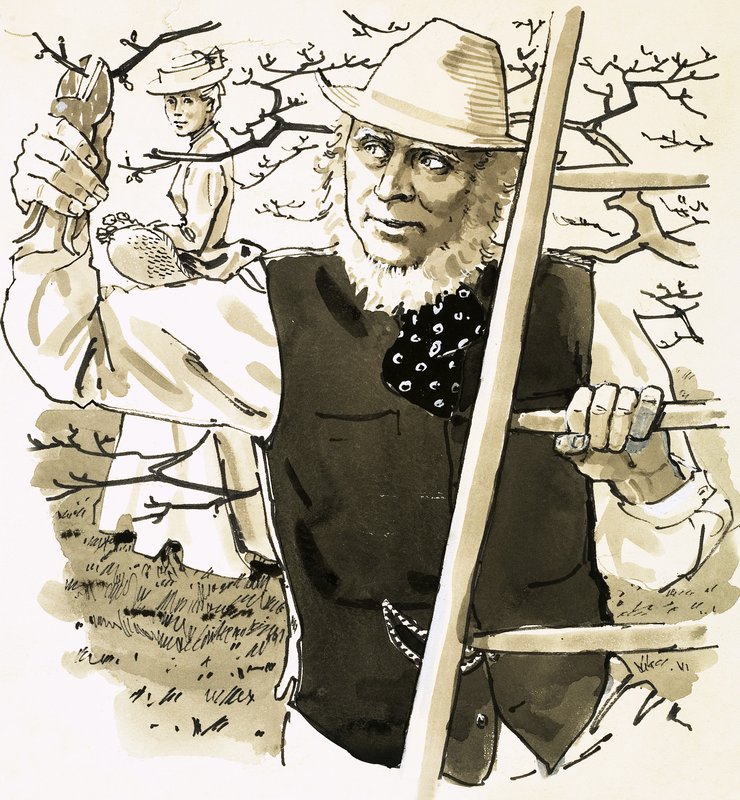 R D Blackmore, forfatteren af Lorna Doone af English School