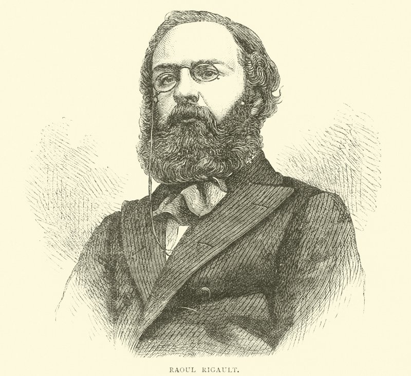 Raoul Rigault, maj 1871 af English School