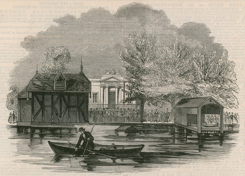 Reception-House for Royal Humane Society af English School