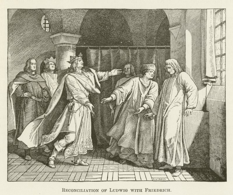Ludwigs forsoning med Friedrich af English School