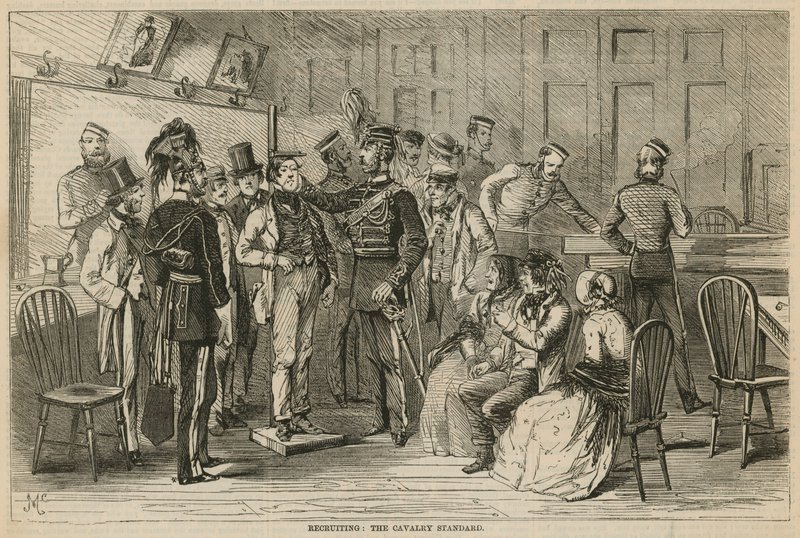 Rekruttering: Cavalry Standard af English School