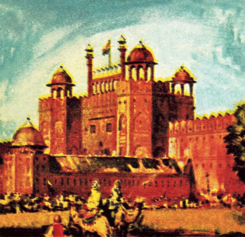Red Fort, Delhi af English School