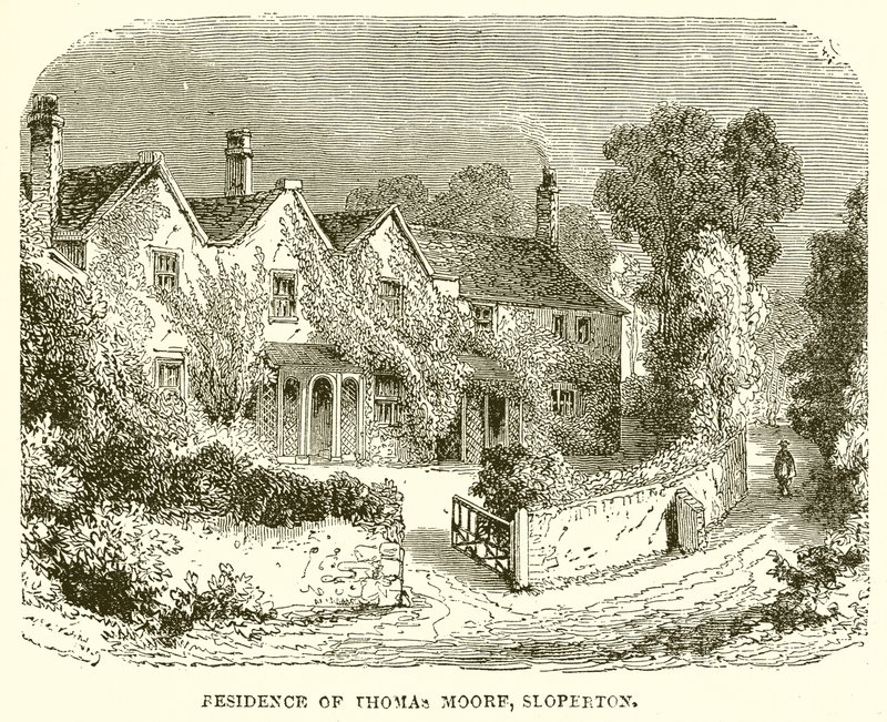 Thomas Moores bopæl, Sloperton af English School