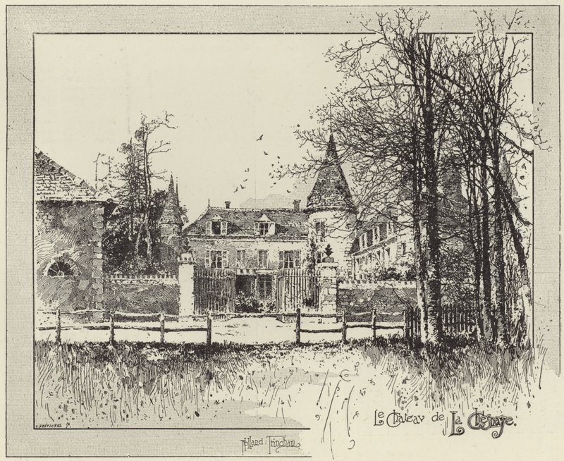 Bopæl for afdøde M Ferdinand de Lesseps af English School
