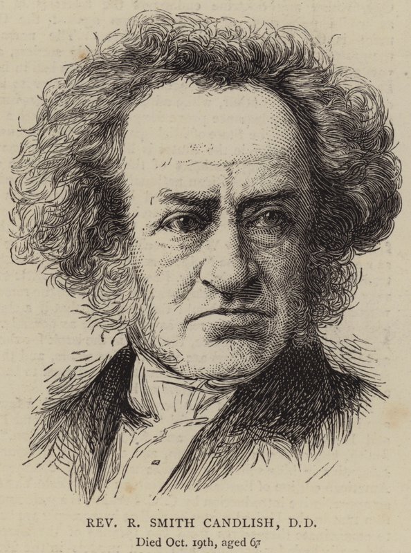Reverend R Smith Candlish, DD (gravering) af English School