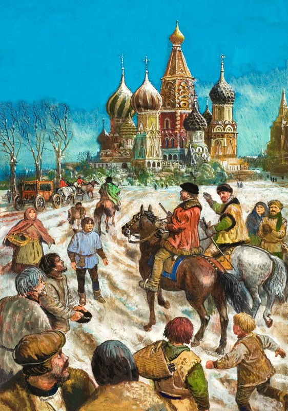 Richard kansler i Moskva af English School