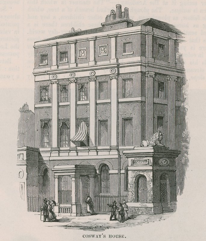 Richard Cosways hus, Stratford Place, Oxford Street, London af English School