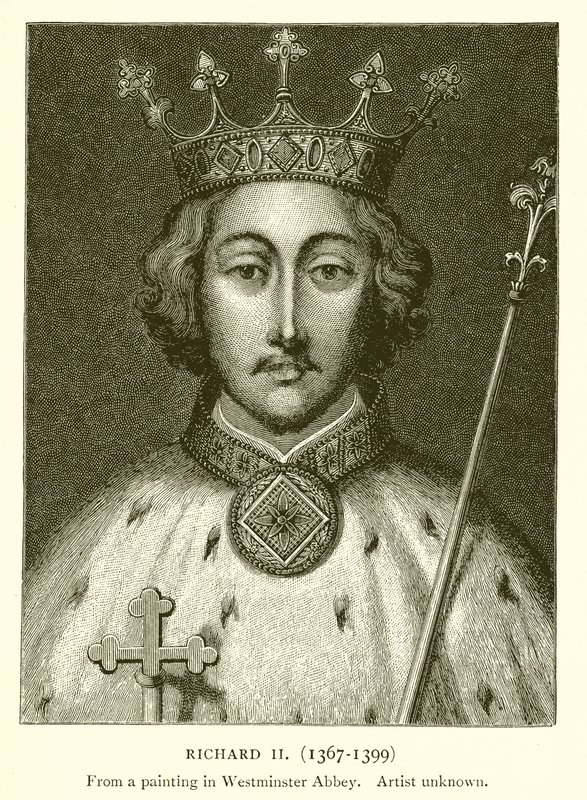 Richard II (1367-1399) af English School