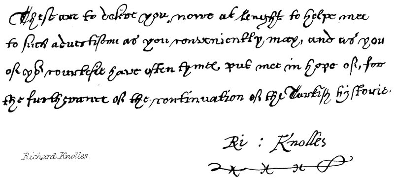 Richard Knolles af English School