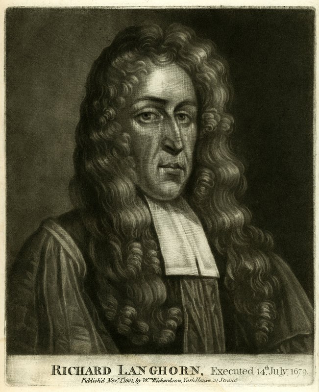 Richard Langhorn af English School