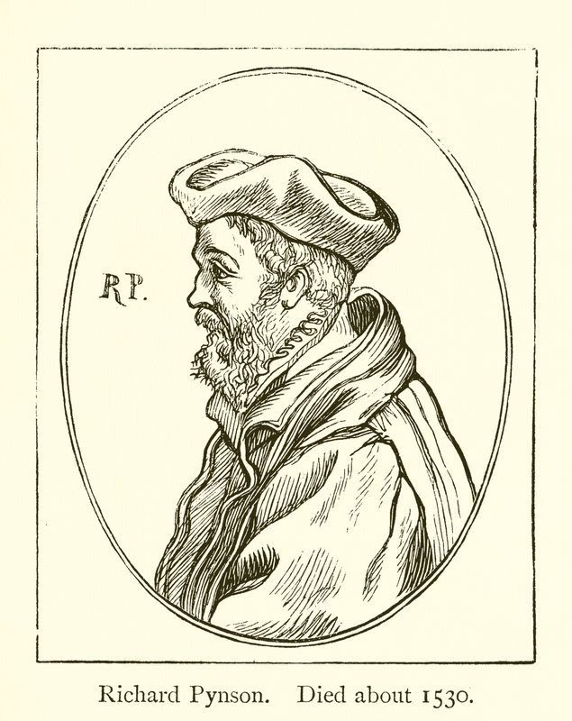 Richard Pynson, død omkring 1530 af English School