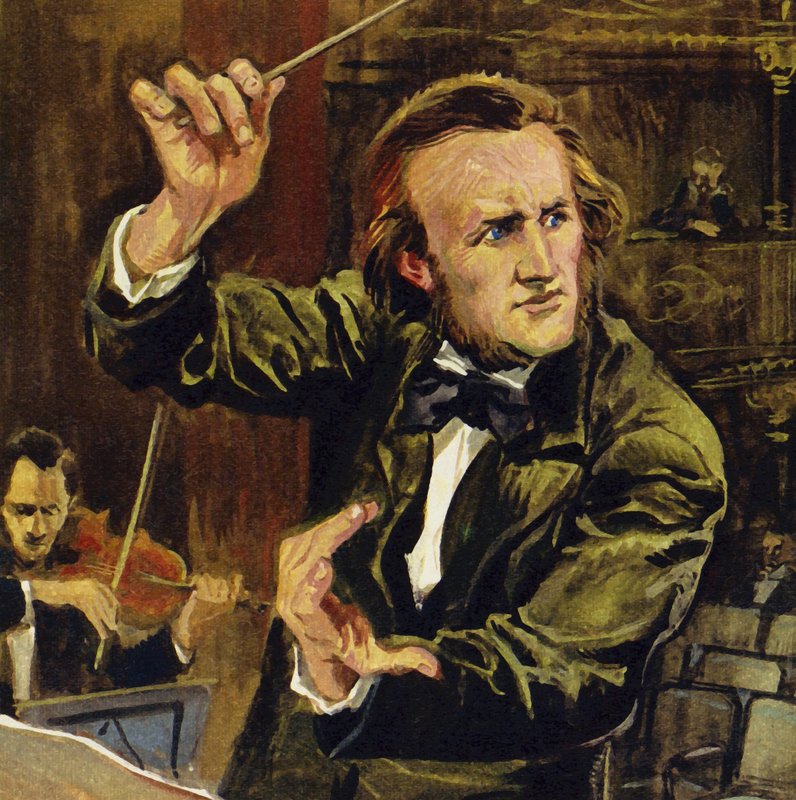 Richard Wagner blev født i Leipzig i 1813 af English School