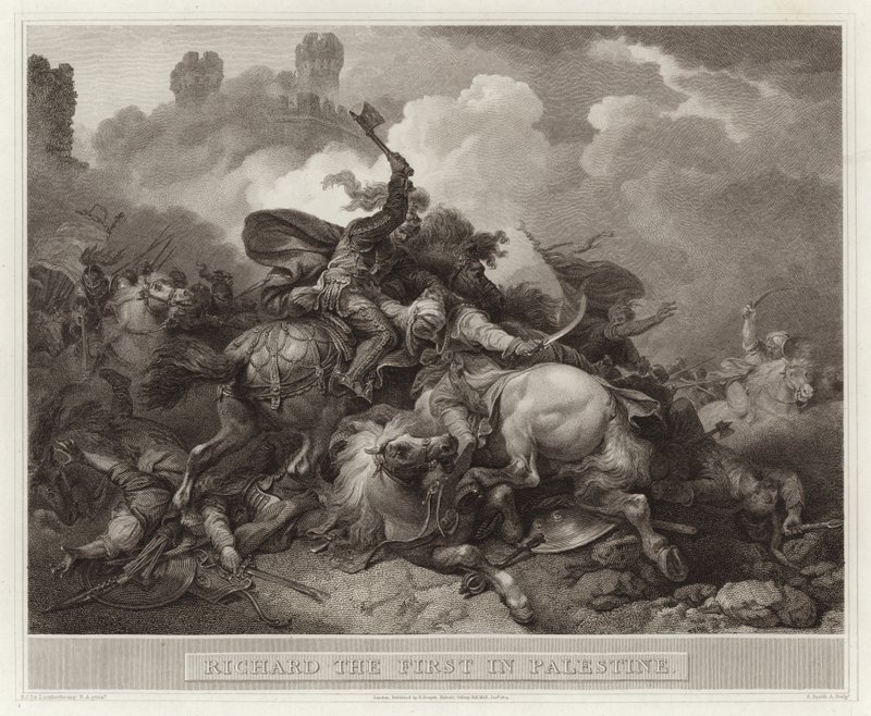 Richard den første i Palæstina af English School