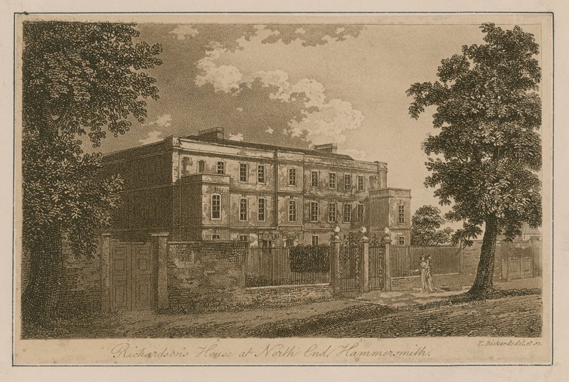 Richardsons House i North End, Hammersmith af English School
