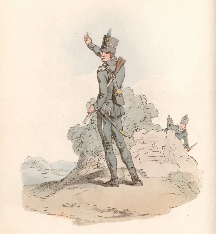 Riflemand af English School