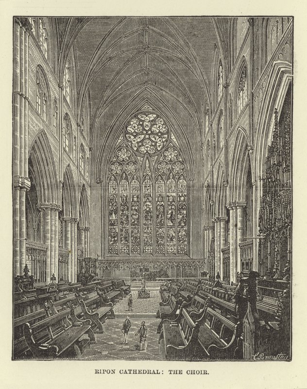 Ripon Katedral, Koret af English School
