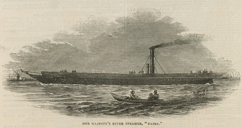 River Steamer Fairy af English School