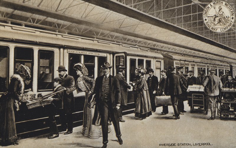 Riverside Station, Liverpool af English School