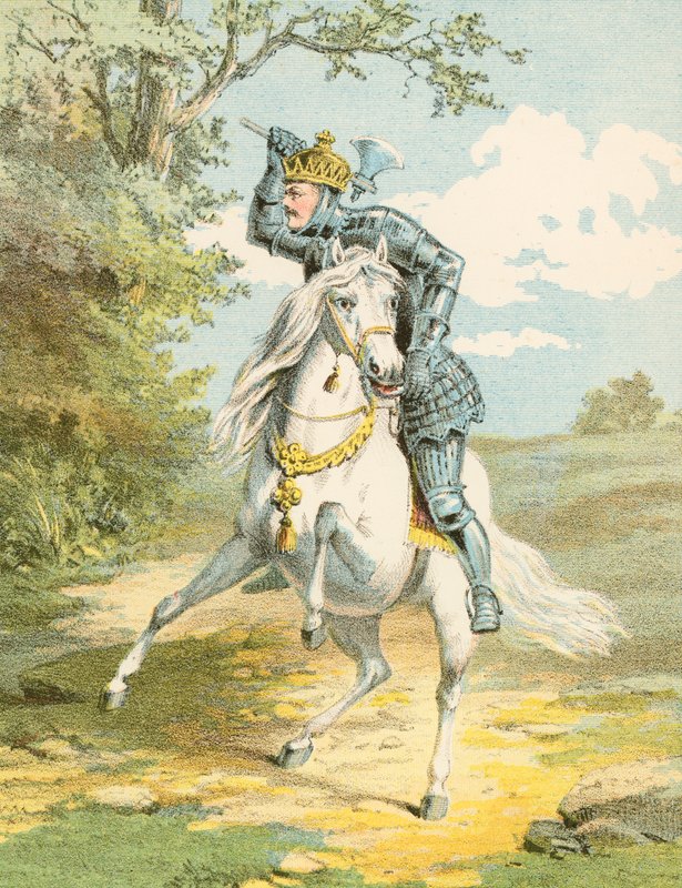 Robert Bruce i Bannockburn af English School