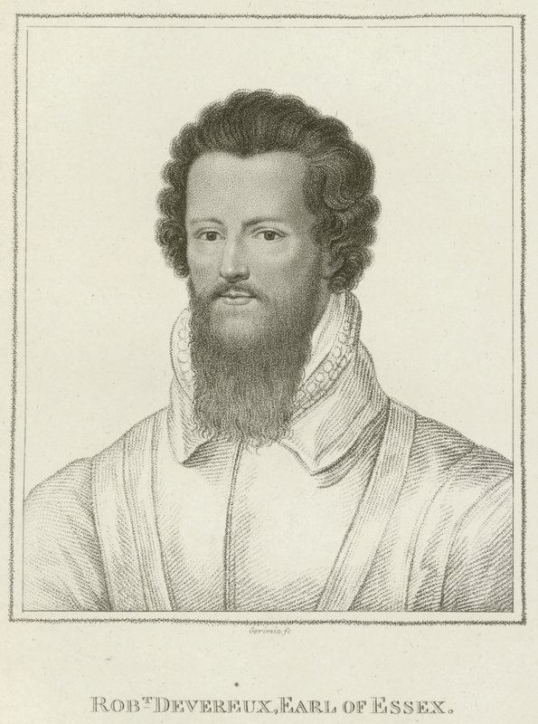 Robert Devereux, jarl af Essex (gravering) af English School
