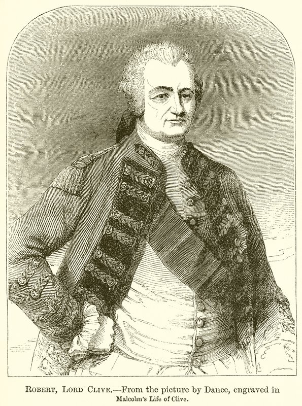 Robert, Lord Clive af English School