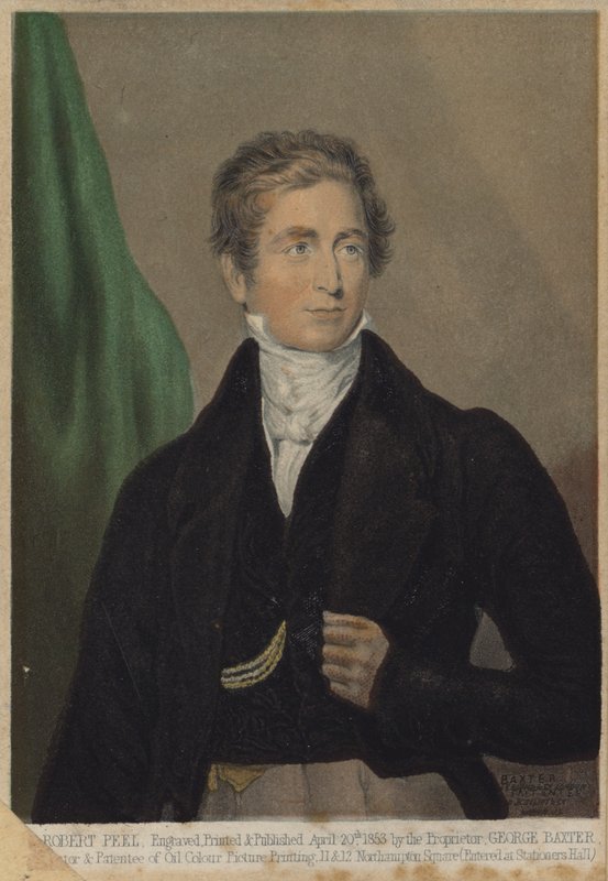 Robert Peel, engelsk konservativ politiker og premierminister af English School