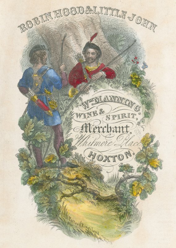 Robin Hood og Lille John af English School