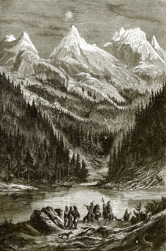 Rocky Mountains af English School