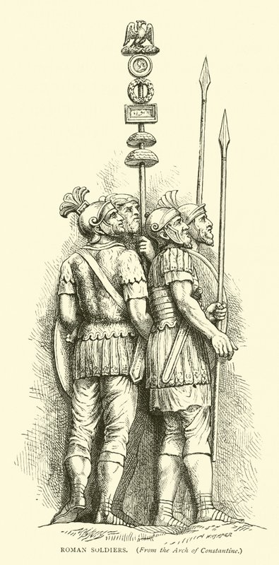 romerske soldater af English School