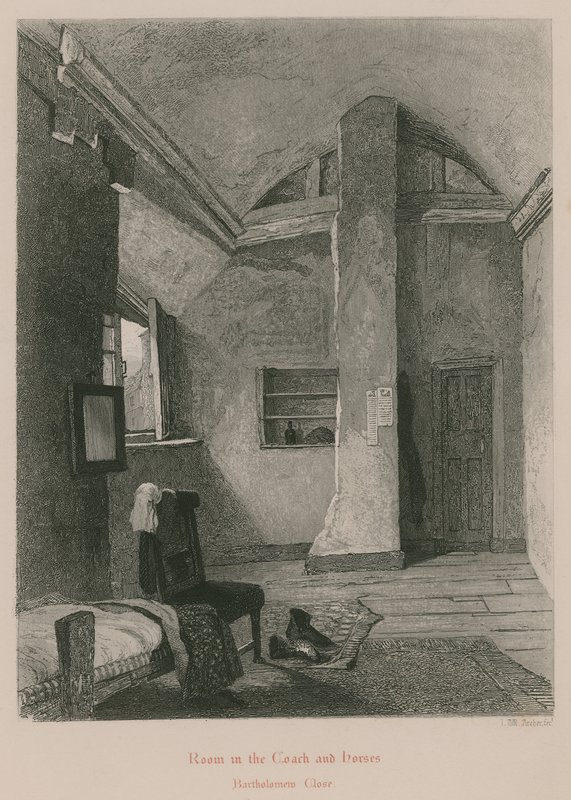 Værelse i Coach and Horses, Bartholomew Road, London af English School