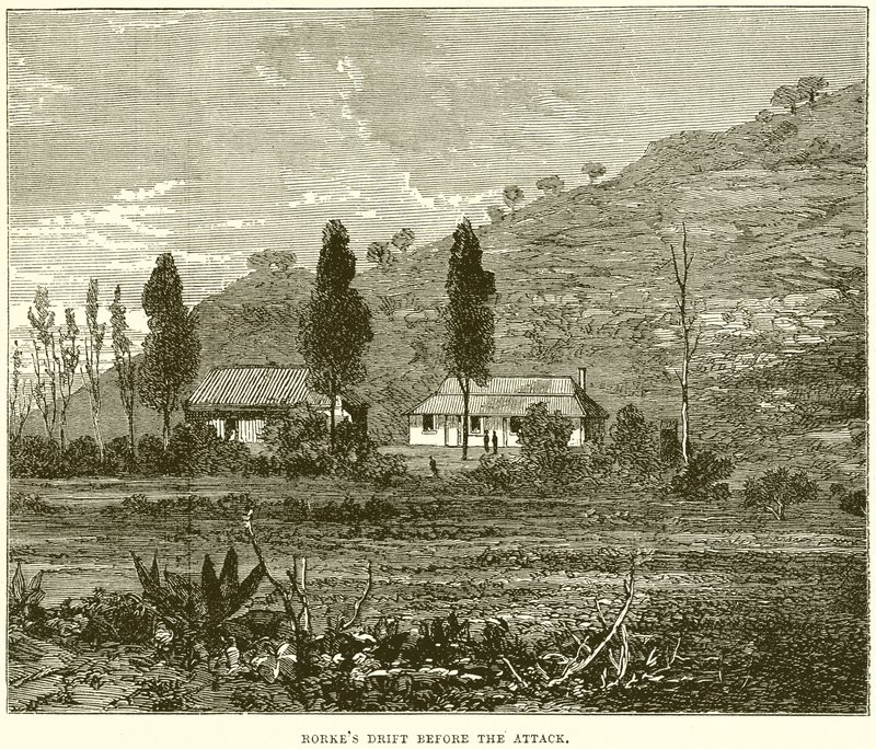 Rorkes Drift før Angrebet af English School