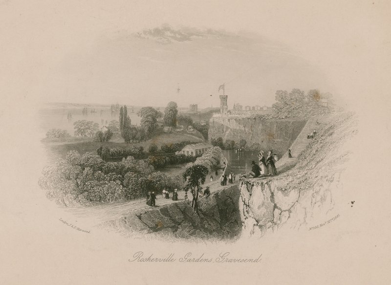 Rosherville Gardens, Gravesend af English School