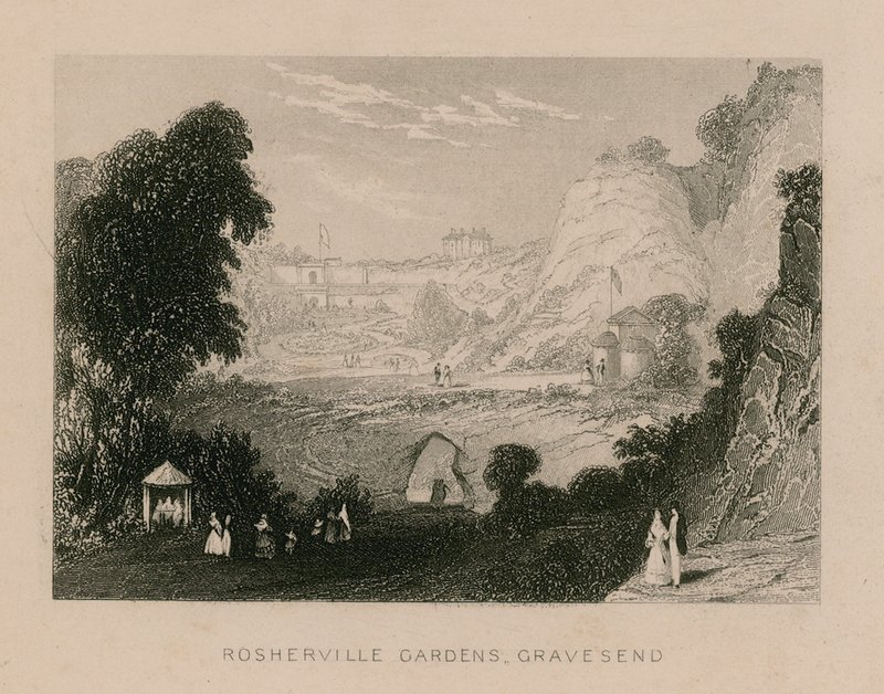Rosherville Gardens, Gravesend af English School