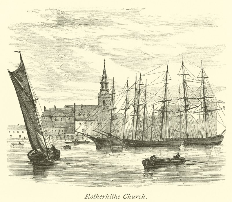 Rotherhithe Church  af English School