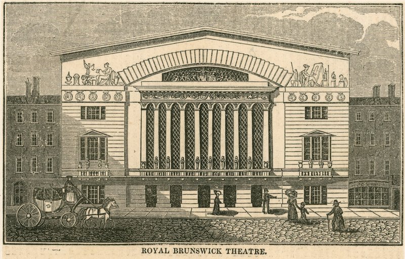 Royal Brunswick Theatre, London af English School