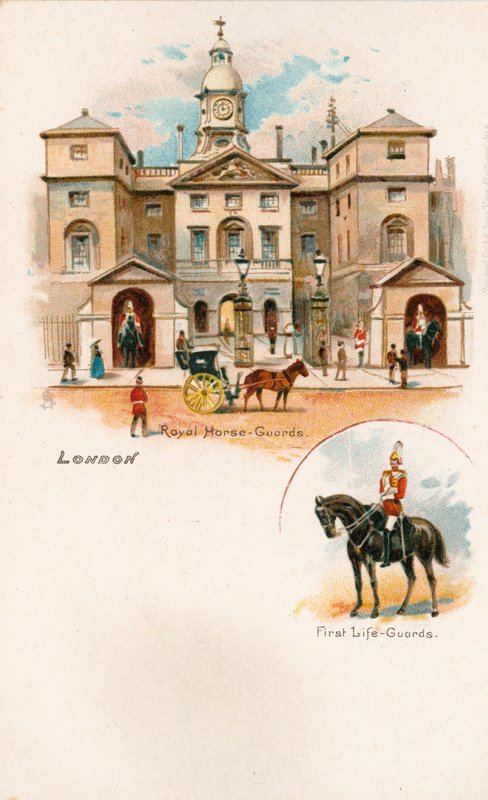 Royal Horse Guards, First Life Guards af English School