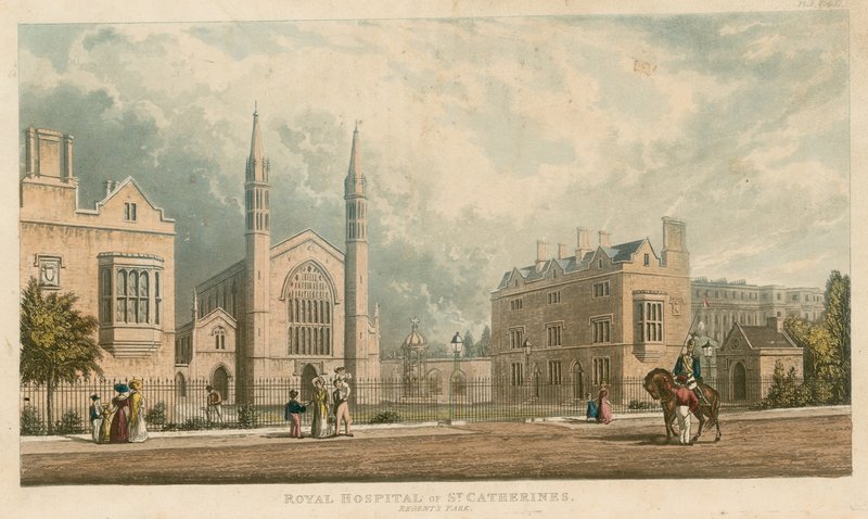Royal Hospital of St Catherines, Regents Park, London af English School