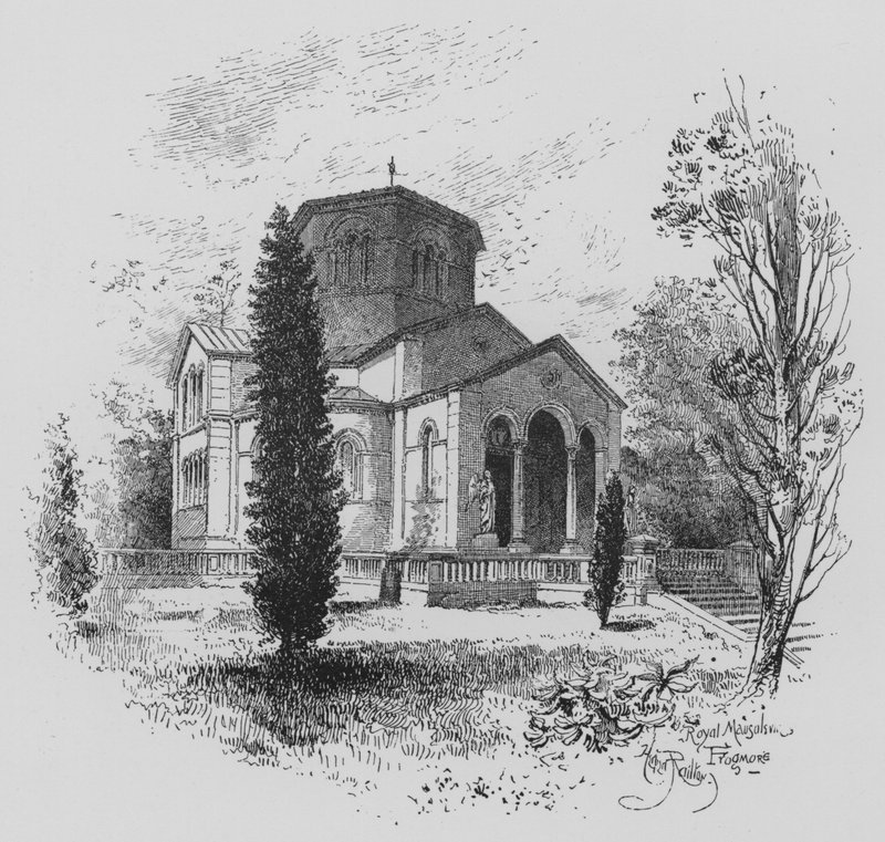 Royal Mausoleum, Frogmore (gravering) af English School