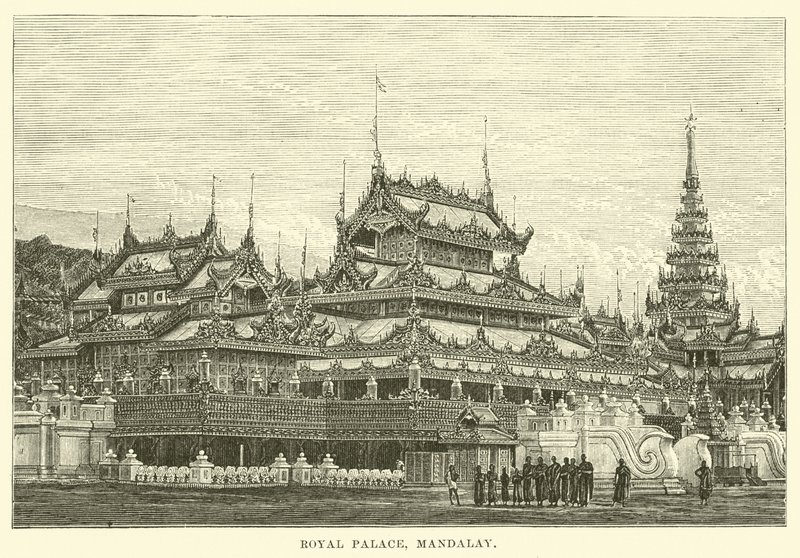 Kongeslottet, Mandalay af English School