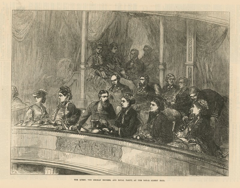 Royal Party i Royal Albert Hall af English School